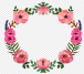 иллюстрация розового цветка, день матери 10 мая, женский подарок,  акварельная цветочная рамка, День матери, 10 мая, акварель png | PNGWing